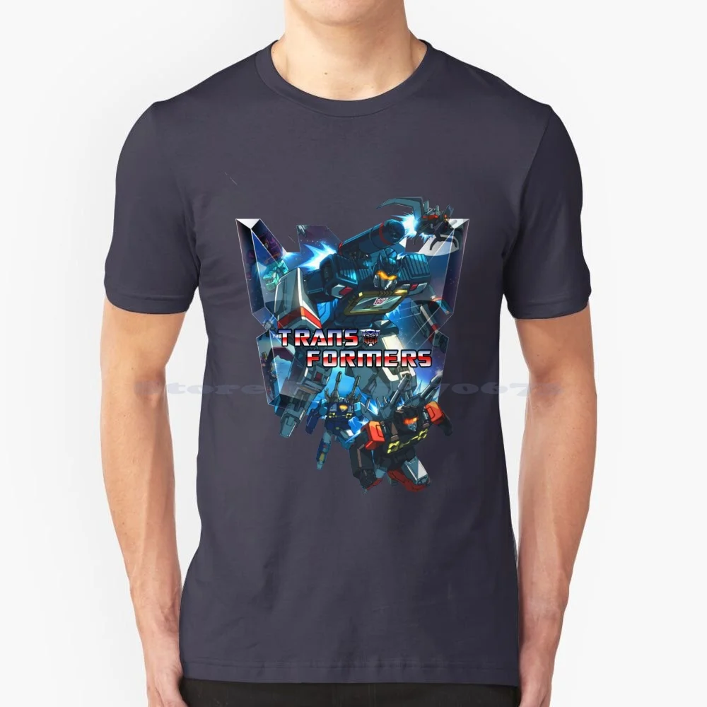 Maglietta Soundwave 100% Cotone Tee Ultramagnus Trailblazer Prowl Soundwave Voltron Gijoe Ghostintheshell Macross