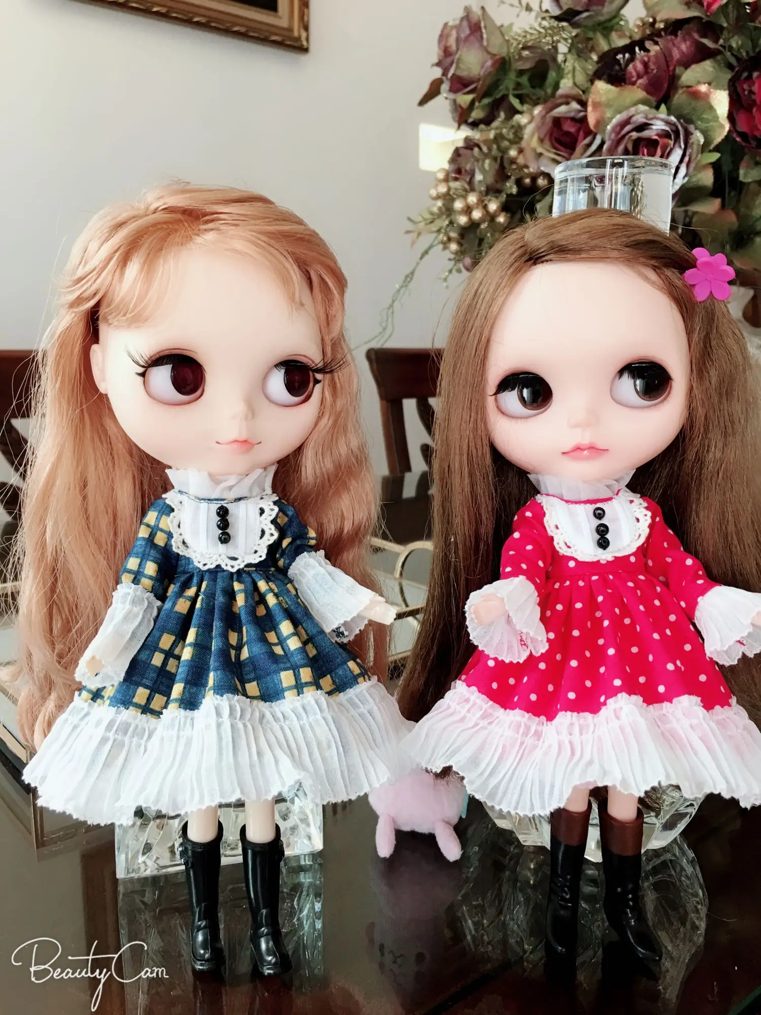 Blythe Dress 1/6 Vintage Little Angel Dress 30Cm Bjd Toy Cloth (Adatto Per Pullip,Ob24, Licca)