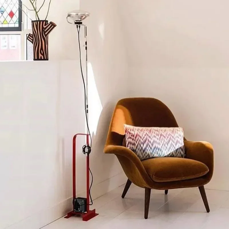 Lampada Da Terra Toio Lampada Da Terra Moderna In Ferro Nero Per Camera Da Letto Soggiorno Ufficio Divano Luce Di Design