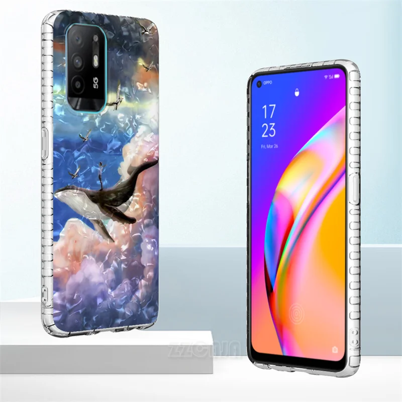3D View Luxury Cover Per Realme 9 Pro Plus 5G 9I C35 C31 C25Y C21Y C21A Narzo 50I C11 C20 Custodia Hard Elephant Whale Marble Shell