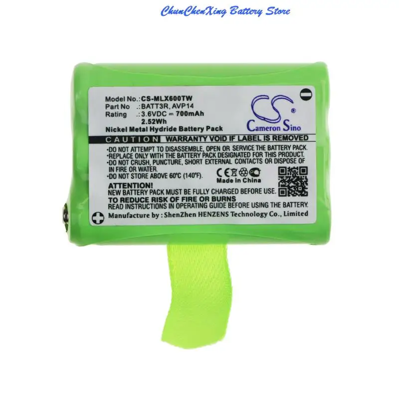 Batteria 700Mah Per Midland Lxt600 ,630, X-Talker T51, T61, T55, T65