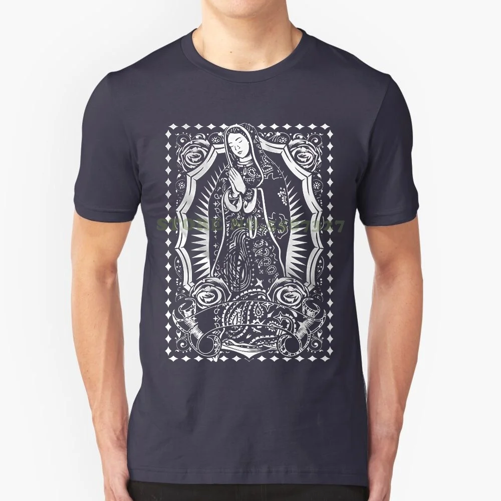 Magliette Estive T-Shirt T-Shirt Virgin Mary Bandana T-Shirt Per Uomo Elegante Graphic Design Tee Hail Mary Pac Tat Coat Tops