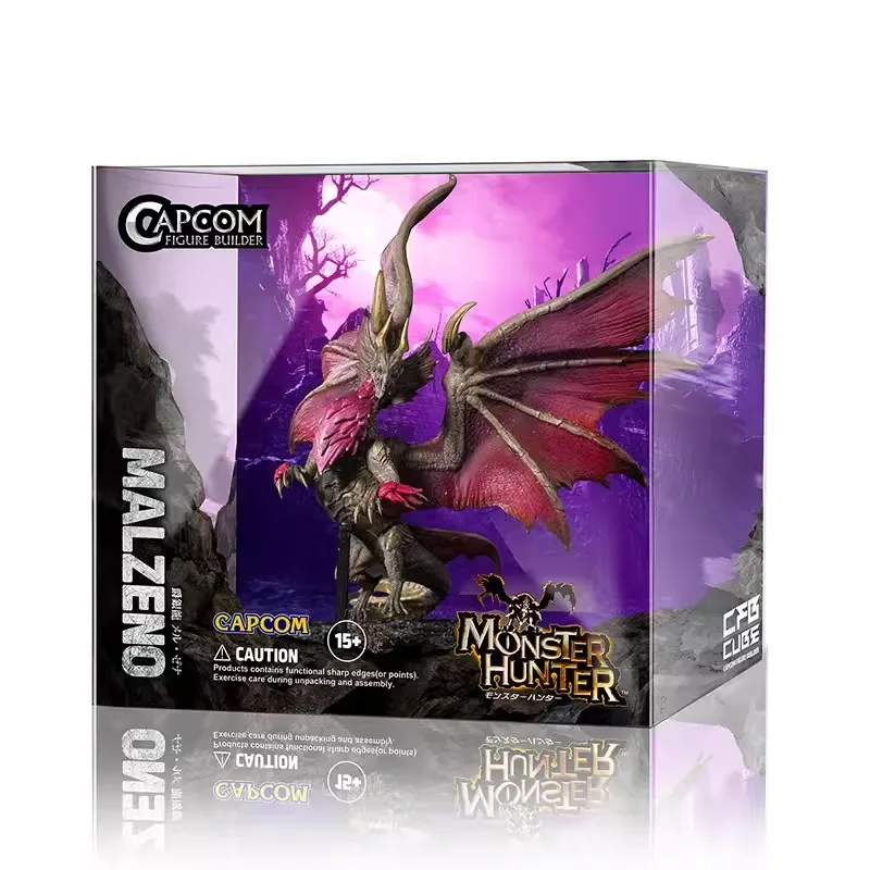 Monster Hunter Cube Cfb Capcom Fanyl Malzeno Model Kit Fatto A Mano Action Toys Figure Gift