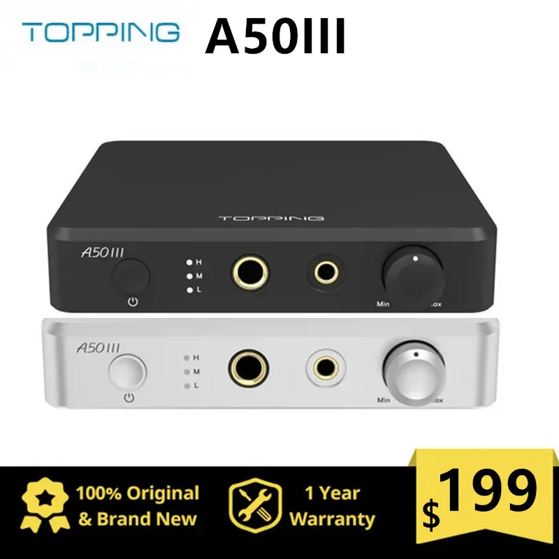 Topping A50Iii Fantasy Hpa Per Amplificatore Di Potenza Bilanciato Desktop 4.4