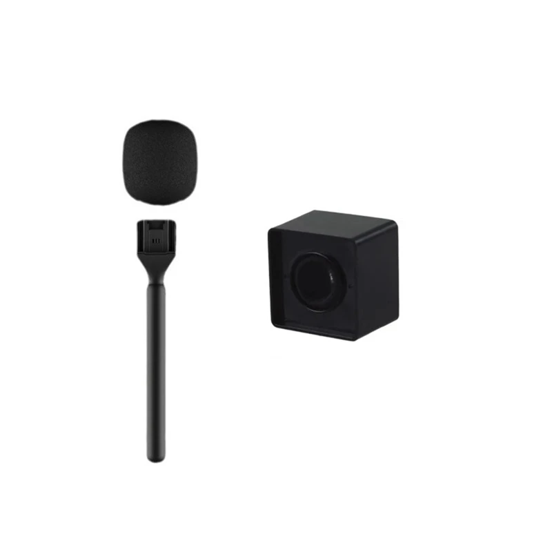 1Set Intervista Mic Handle Adopter Microfono Adattatore Portatile Per Rode Wireless Go/Goii/Dji Mic/Relacart/Wireless Mic Durevole