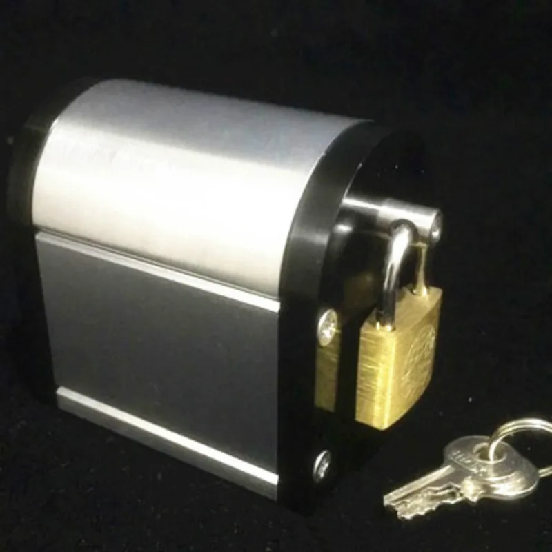 Vault (Gimmick) Di Leo Smetsers Trucchi Magici Illusions Gimmick Ring In Metal Box Stage Magic Close Up Magic Puntelli Mago