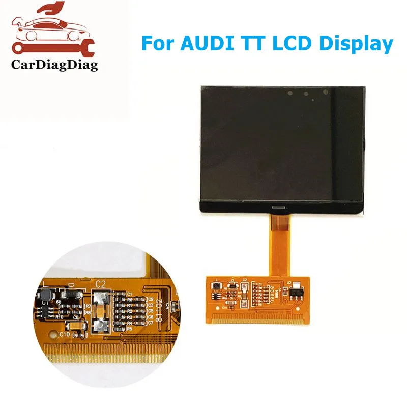 Per Audi Tt Display Lcd Per Audi A3 A4 A6 Vdo Display Screen Lcd Dash Cruscotto Riparazione Accessori Auto Schermo