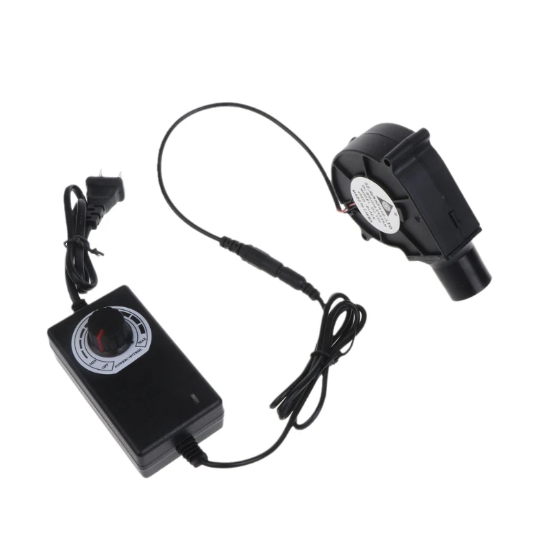 Degli Stati Bbq Air Blower Portatile Bbq Ventilatore Air Blower Palmare Barbecue Air Fan 12V Ventilatore Portatile