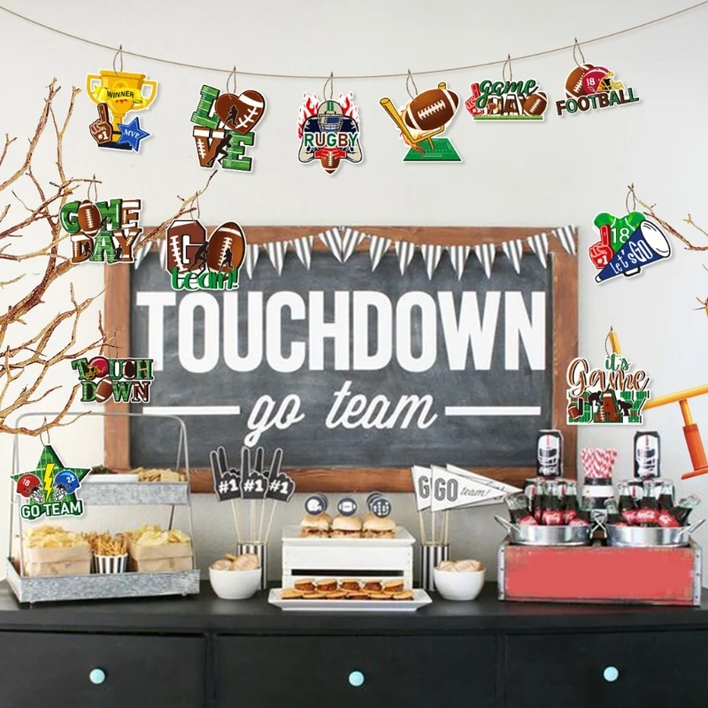 Decorazioni Per Feste Football Americano Del Super Bowls Per Evento Indimenticabile