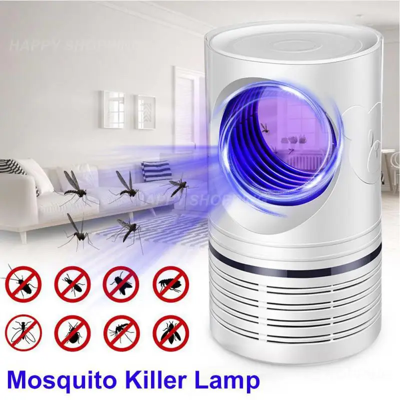Led Mosquito Killler Lamp Usb Powered Rimovibile Quiet Uv Killer Lamp Pest Control Summer Mosquito Protection