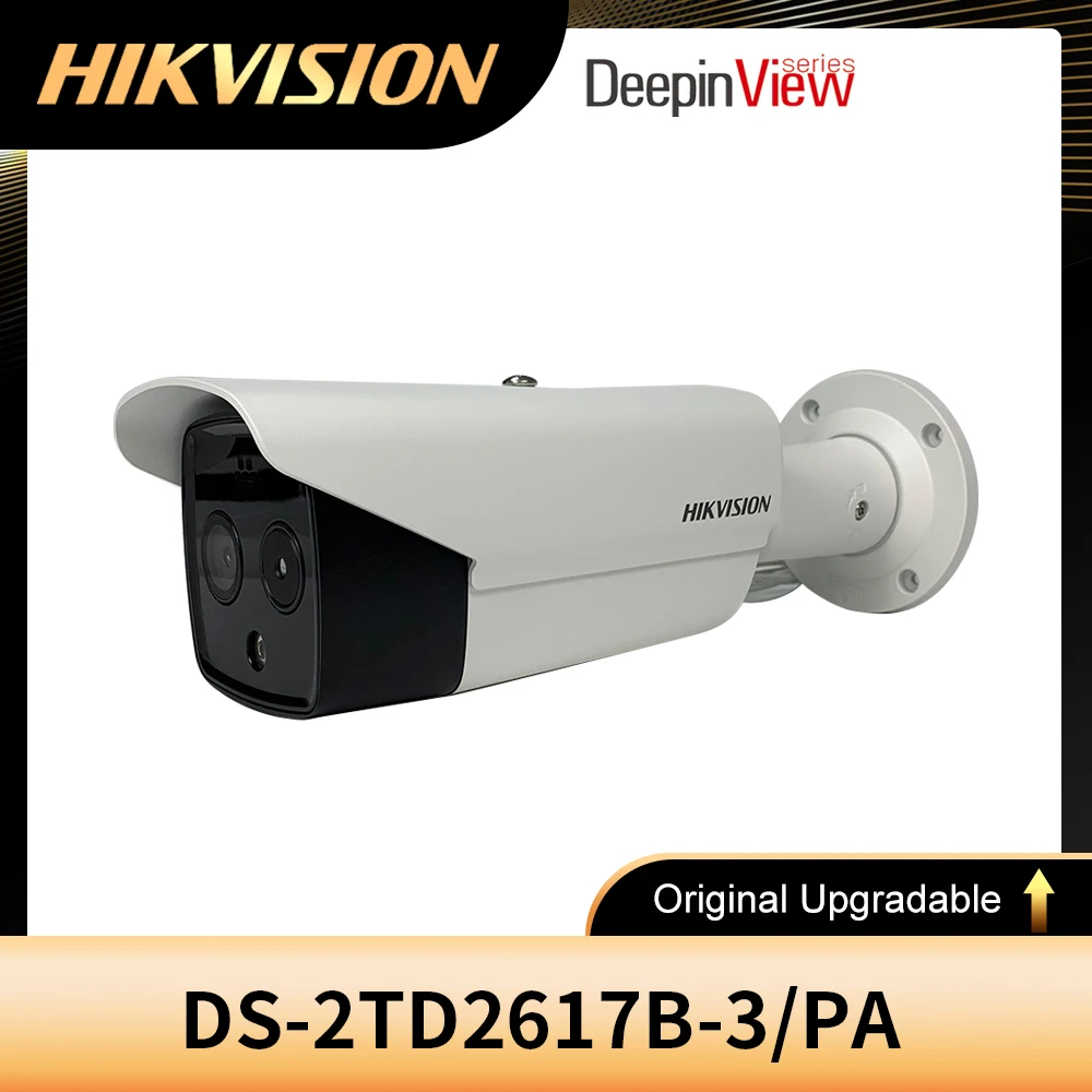 Hikvision Screening Della Temperatura Corporea Termografico Bullet Camera Ds-2Td2617B-3/Pa Supporta L'Allarme Audio