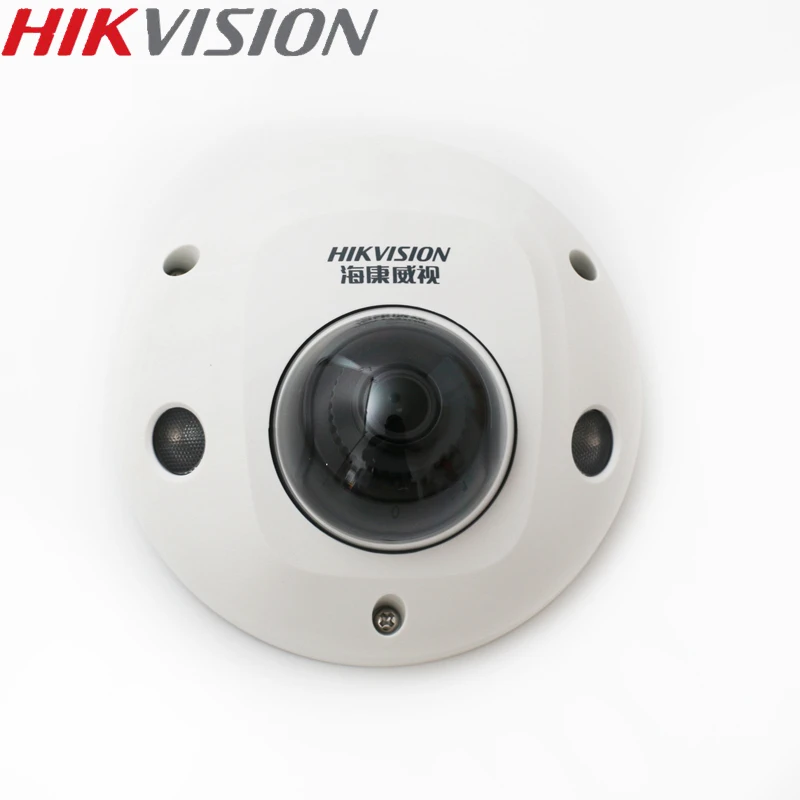 Hikvision Ds-2Cd2543G2-Iws Versione Inglese H.265 Telecamera Ip Dome 4Mp Ir 10M Supporto Wifi/Poe/Audio/Allarme P2P App Controllo Mobile