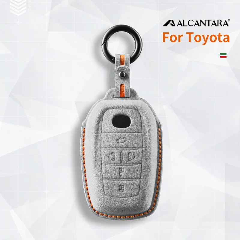 Per Toyota Alphard Vellfire Sienna Alphard Previa Rav4 Alcantara Portachiavi Per Auto Shell 5 Pulsanti Accessori Portachiavi
