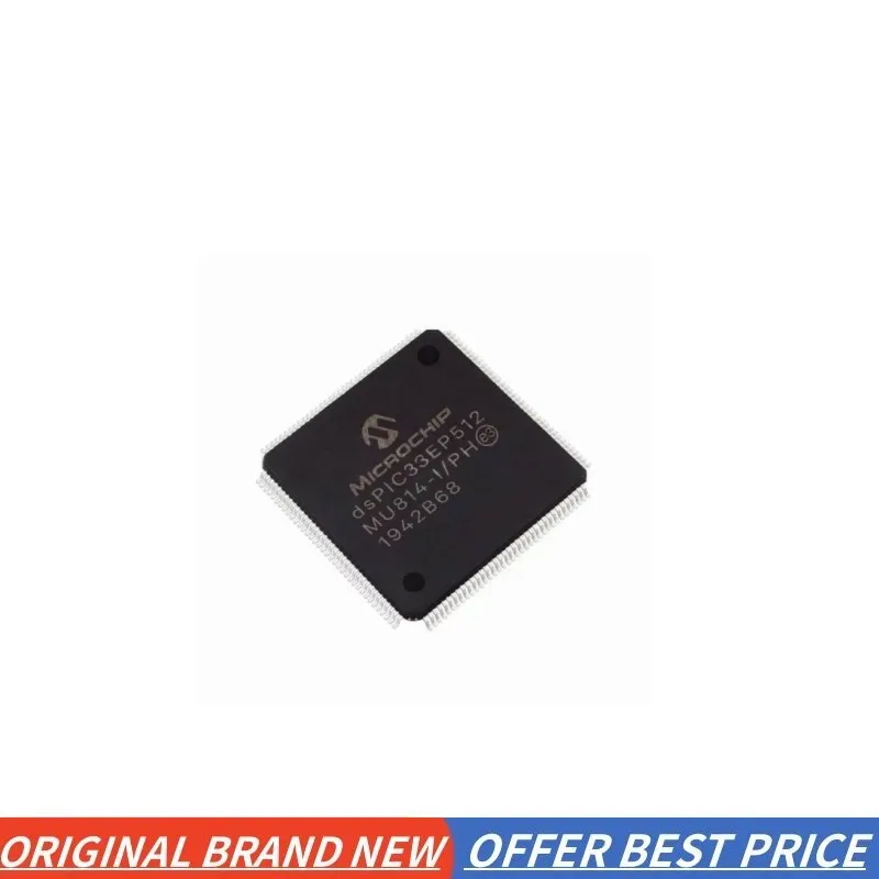 Nuovo Di Zecca In Magazzino Dspic33Ep512Mu814-I/Ph Dspic33Ep512 Mu814-I/Ph Qfp-144 Microcontrollori A 16 Bit Controllori Di Segnale Digitali