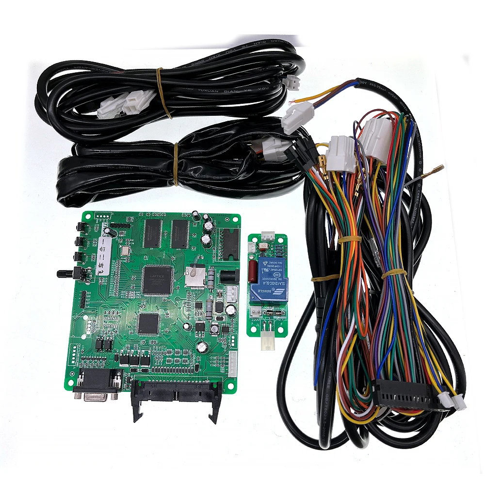 Video Swing Machine Fire Racing Car Multiple In 1 Game Board Con Relè Cablaggio Per Bambini Kiddie Rides Coin Controller