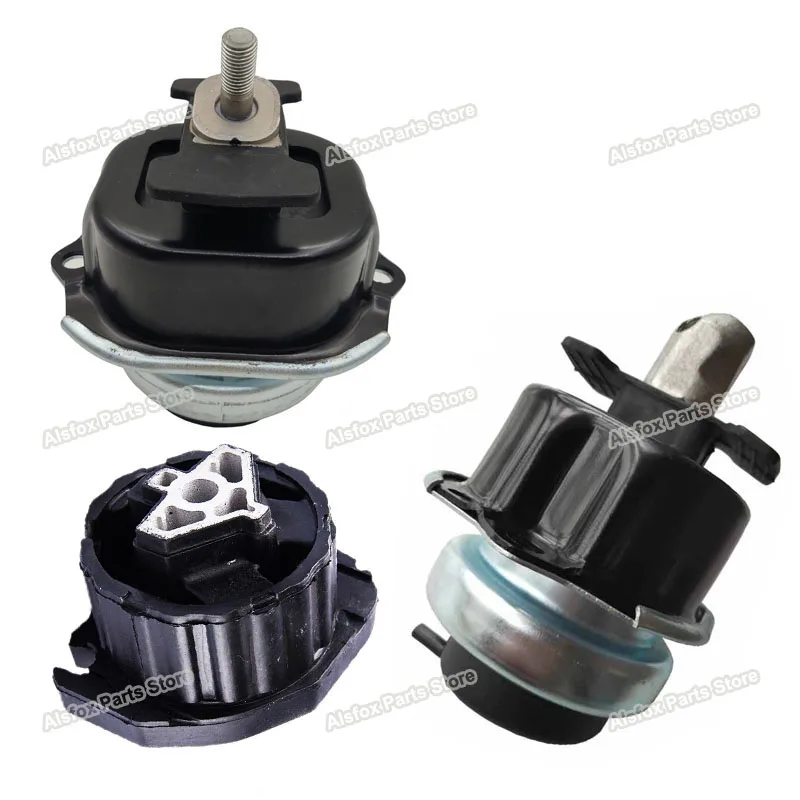 Set Di 3 Per Motore Motore Bmw X5 X6 E70 E71 Lci 3.0D 30Dx Sac Sav E Supporto Trans Mount 22116795417 22116793016 22316864675