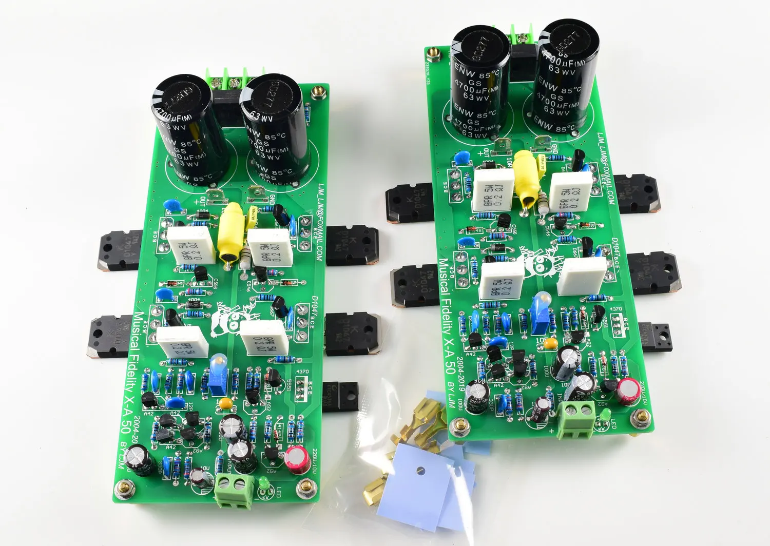 Ljm 2Pcs Music Fedeltà X50 Amplificatore Audio Digitale Clone British Piglet Amplificatore Di Potenza