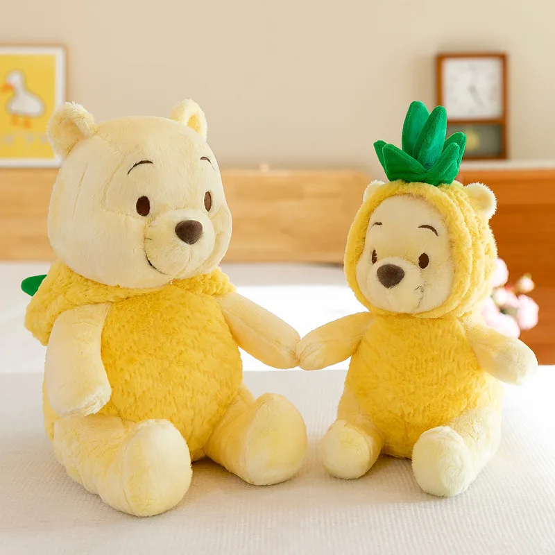 Miniso Ananas Puff Bear Peluche Bambola Grande Winnie The Pooh Cuscino Bambola Winnie The Pooh Il Pooh Regalo Di Compleanno