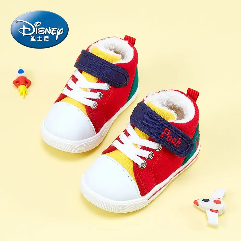 Winnie Pooh Foto Reali Scarpe Chiave Per Neonati 2024 Inverno Nuove Scarpe Da Bambino Per Ragazzi E Ragazze Più Scarpe Funzionali Per Bambini In Vellu