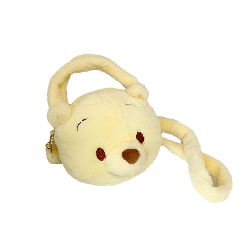 Disney Pooh Bear Crossbody Bag For Female Cute Casual Large Capacity Shoulder Bag Purses And Handbags