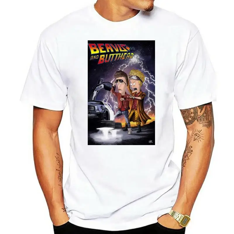 Beavis E Butthead Back To The Future T-Shirt