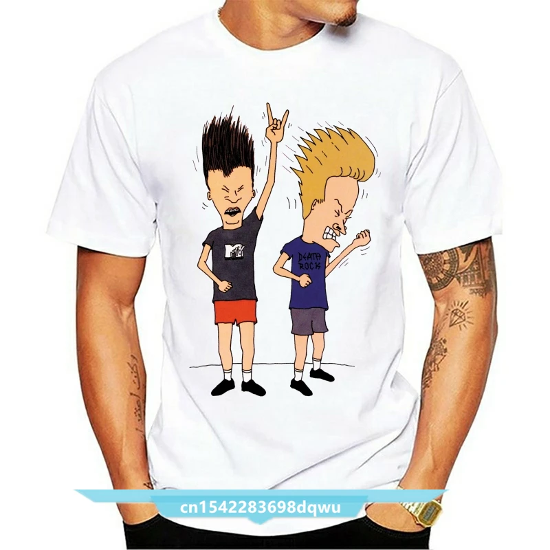 Beavis E T-Shirt Butthead New Unisex Funny Cartoon Beavis & Butthead Shirt Classic Unique Tee Shirt