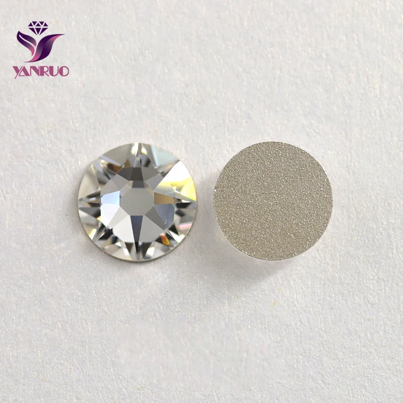 Yanruo 2088 Strass Nail Strass Ss20 Non Hotfix Cristallo Strass Artigianato Per Vestiti Accessori Cucito