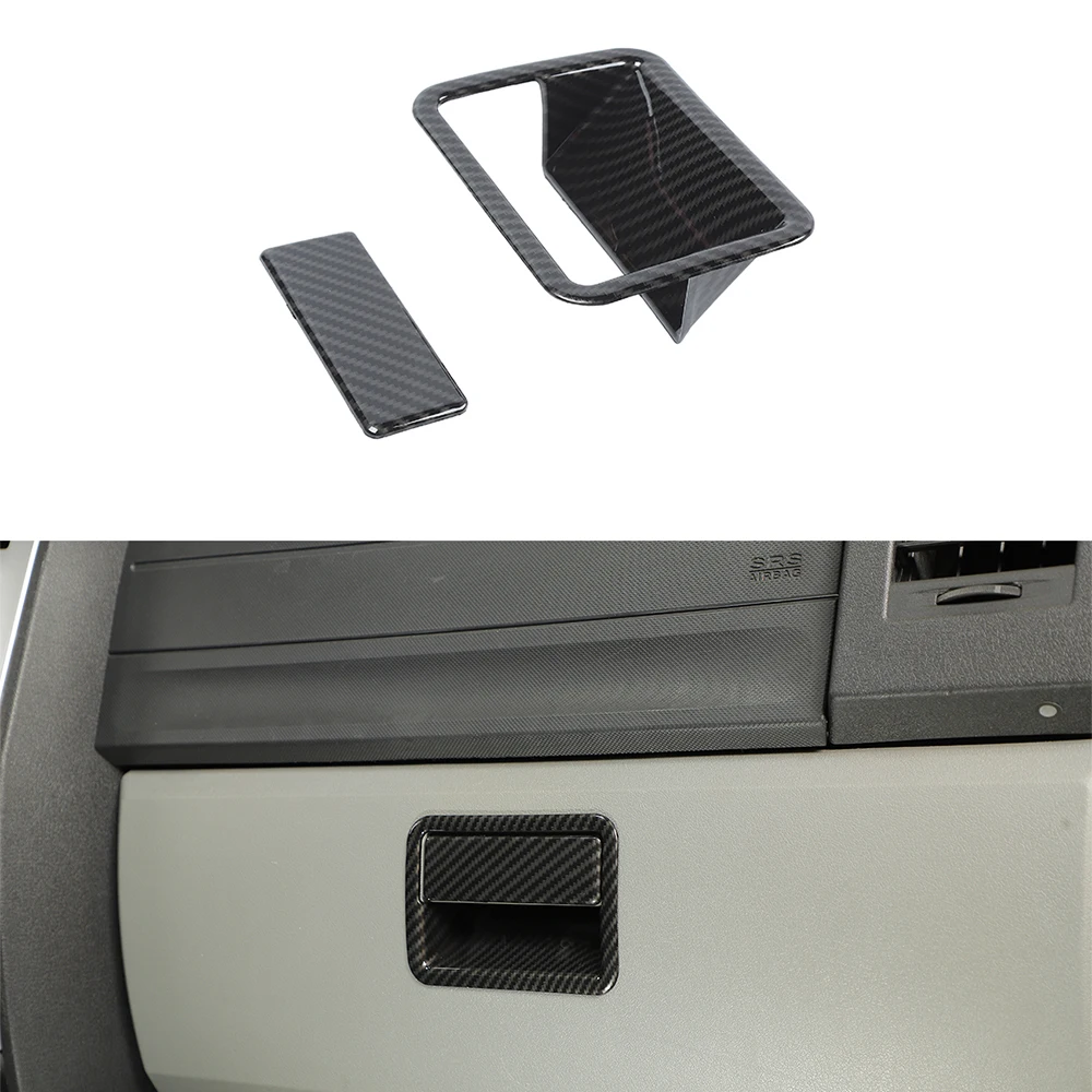 Jxkafa For Dodge Nitro 2007-2012 Car Dashboard Passenger Seat Storage Box Container Switch Cover Trim Styling Abs Accessories