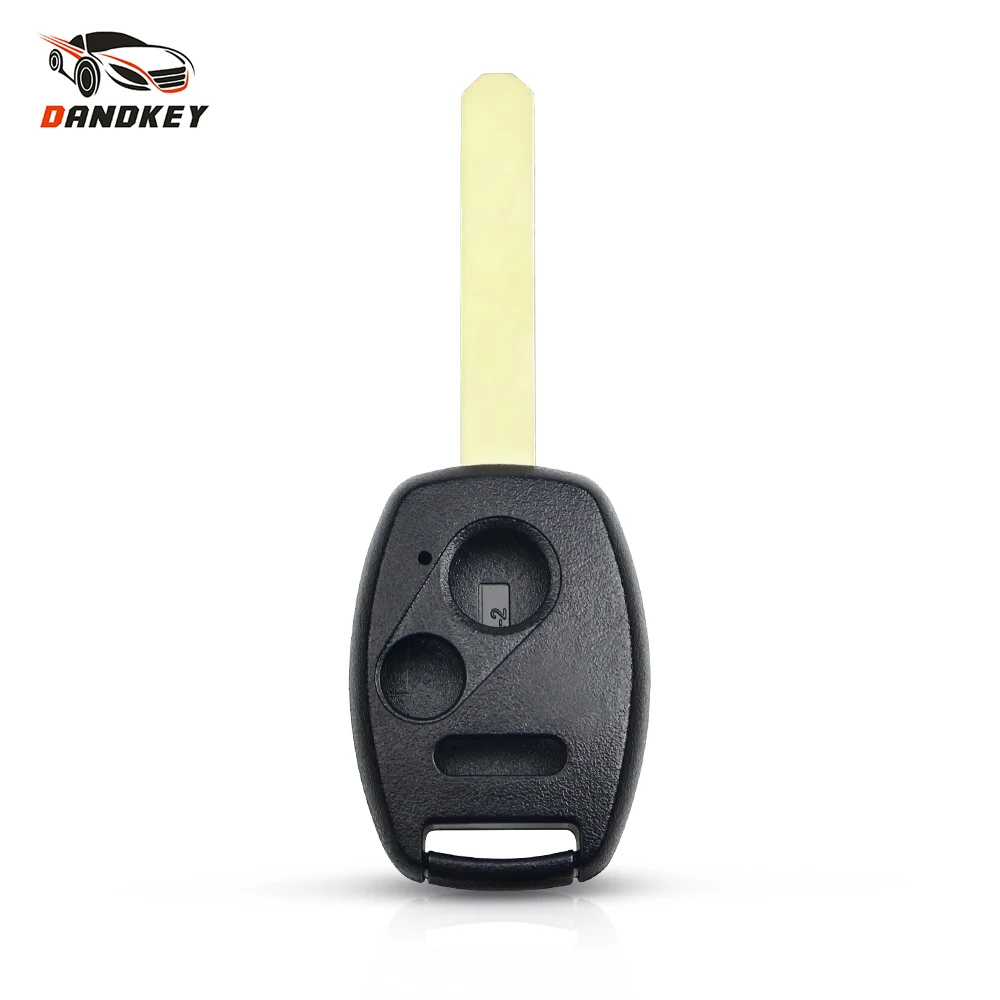 Dandkey 10 Pz/Lotto 3 Bottoni Per Honda Accord Jazz Frv Nero Di Ricambio Chiave A Distanza Fob Caso Di Borsette 2 + 1 Pulsante