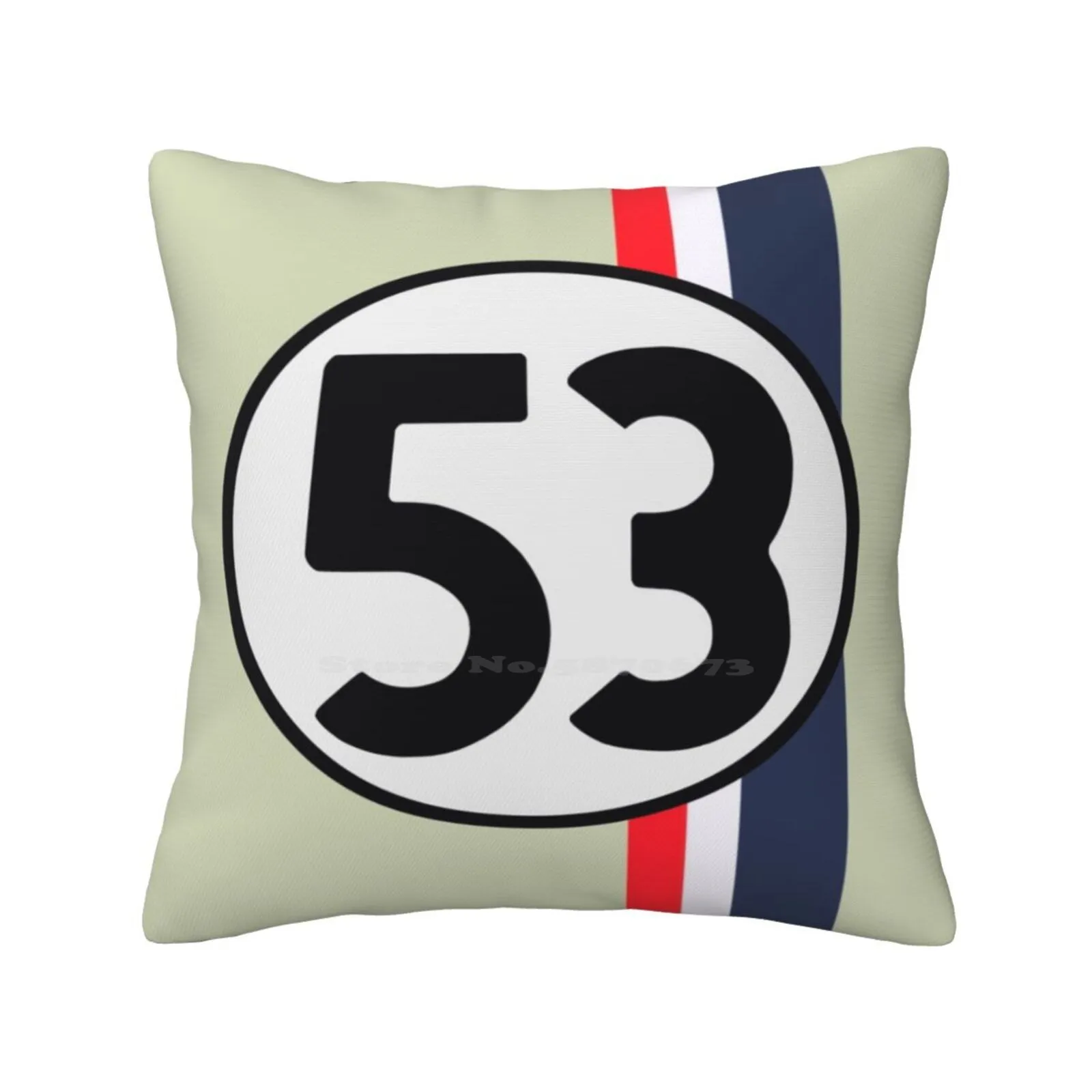 L'Originale L87 Pearl White Love Bug Funny Cute Decor Square Federa Herbie Love Bug Movie Funny L87 Drive Classic Rally