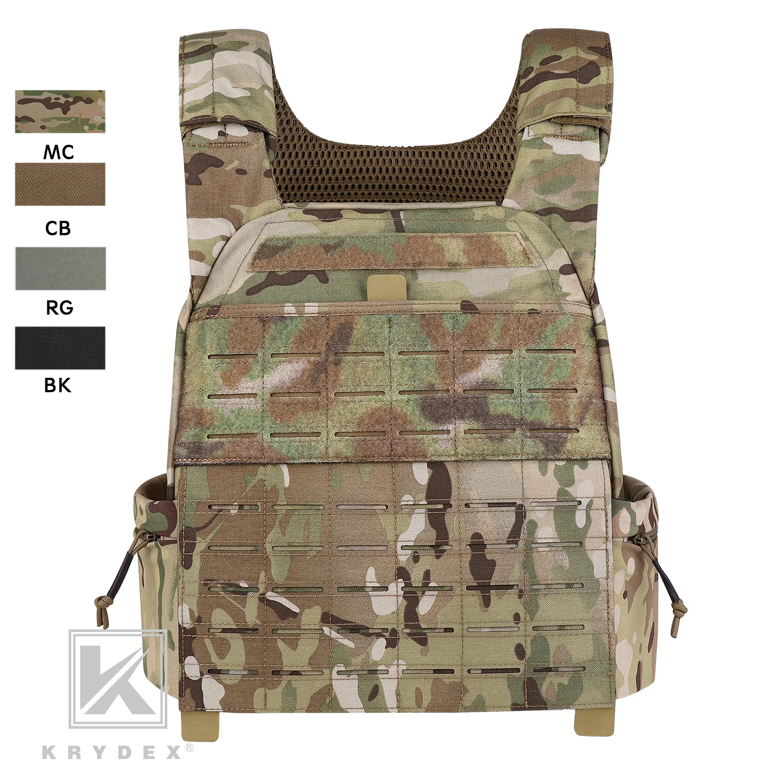 Krydex Laser Molle Tactical 30Kg Trainer Training Weighted Men Vest Plate Carrier Per Gilet Protettivo Militare Da Caccia All'Aperto