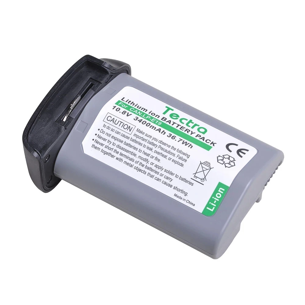 1Pc 3400Mah 10.8V Lp-E19 Lp E19 Batteria Ricaricabile Agli Ioni Di Litio Akku Per Canon-1Dx 1Dx Mark2 Mark3 Mark4 1Ds Fotocamere Digitali Slr