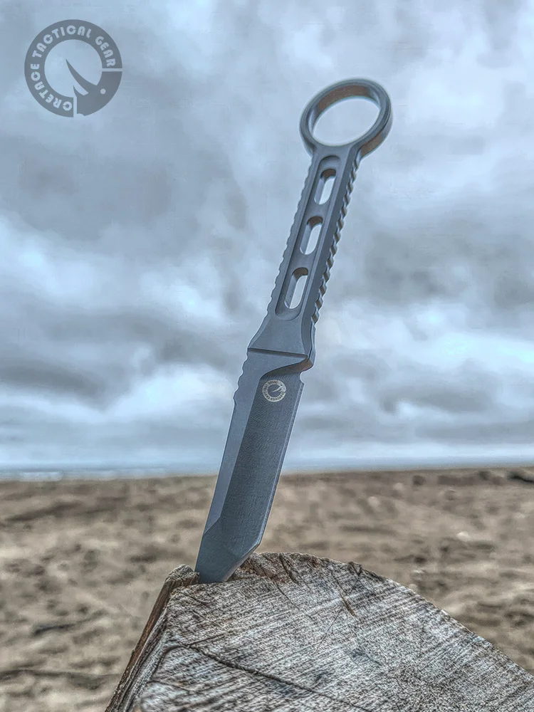 Cretace Real Dc53 Coltello Integrato A Lama Fissa Combattimento Tattico Militare Tanto Karambit Outdoor Survival Self Defense Gear