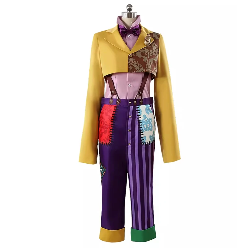 Costume Twisted-Wonderland Su Misura Gidel Playfulland Cosplay Uniform Game Suits Halloween Costume Anime Outfits Big Size