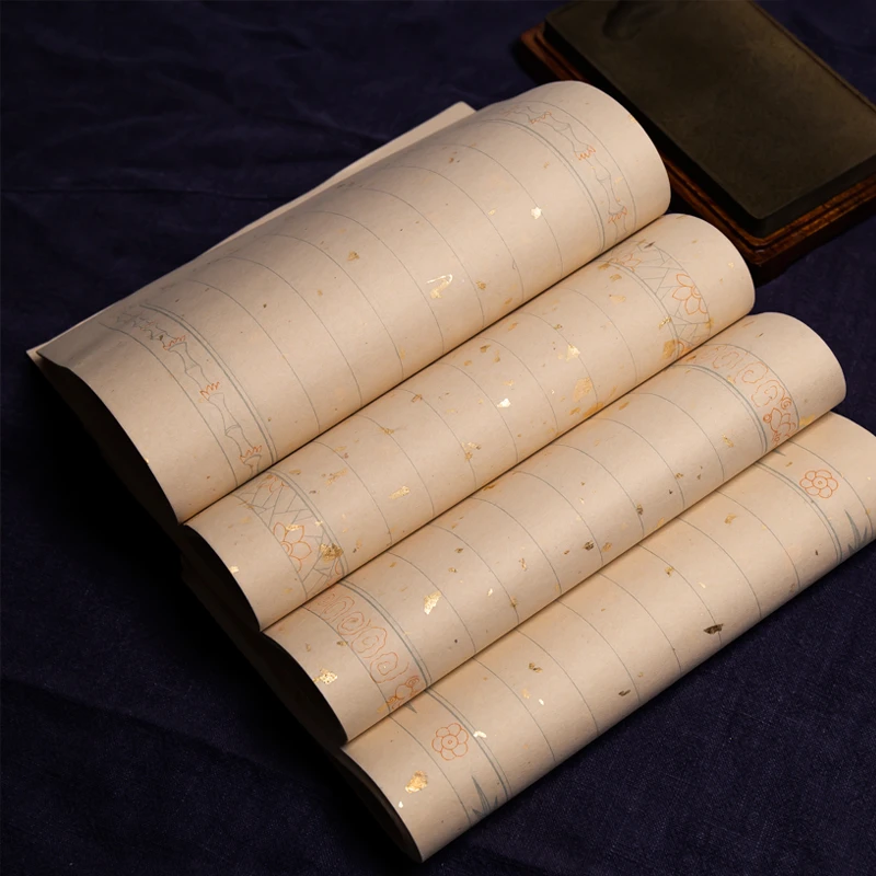 Calligrafia In Stile Cinese Carta Da Lettere Vintage Carta Da Lettere Semimatura Carta Da Lettere Piccola Penna Da Scrittura Regolare Con Penna Xuan