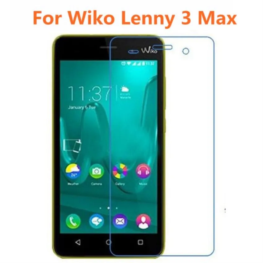 2.5D 0.26Mm 9H Premium Tempered Glass For Wiko Lenny 3 Max Screen Protector Toughened Protective Film For Wiko Lenny 3 Max Glass