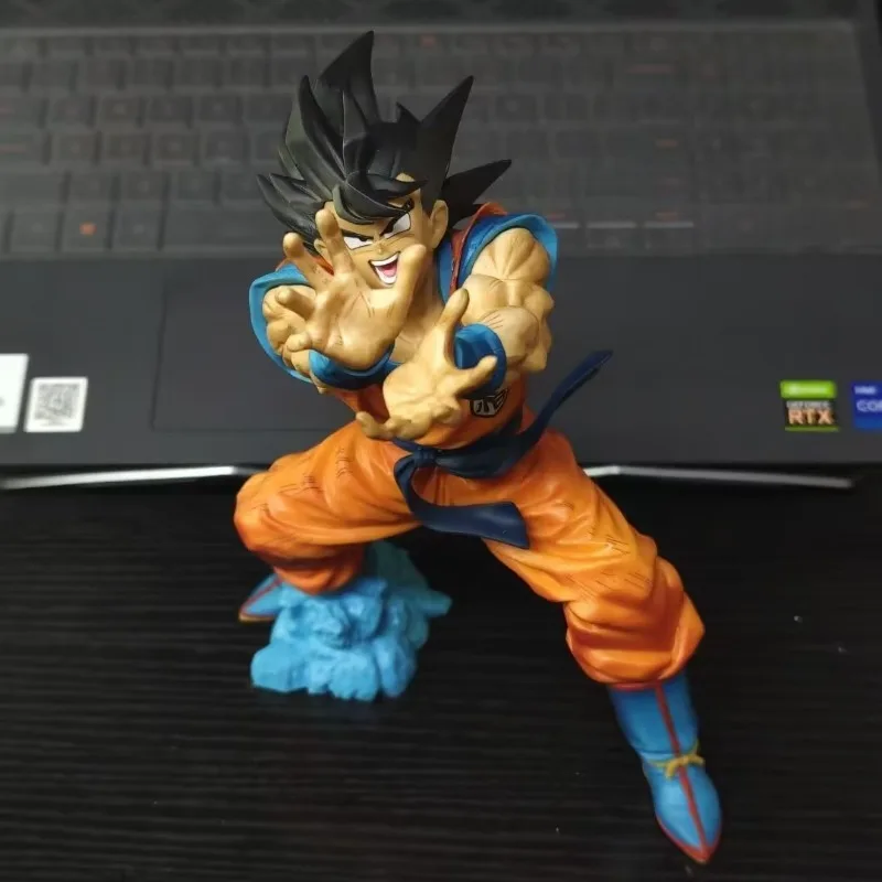 Anime Periferiche Dragon Ball Super Saiyan Shock Wave Son Goku Vegeta Statue Pvc Action Figure Modello Da Collezione Giocattolo In Scatola