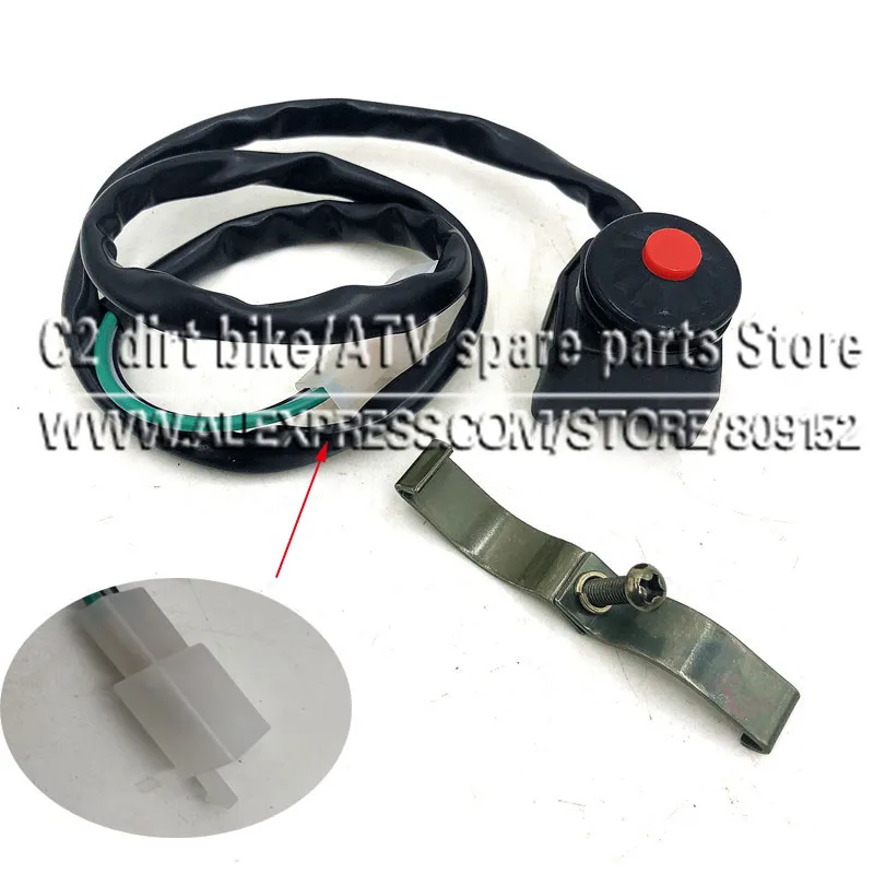 Kill Switch Per Dirt Pit Bike Fuoristrada Moto Motocross Atv Mini Quad Parts