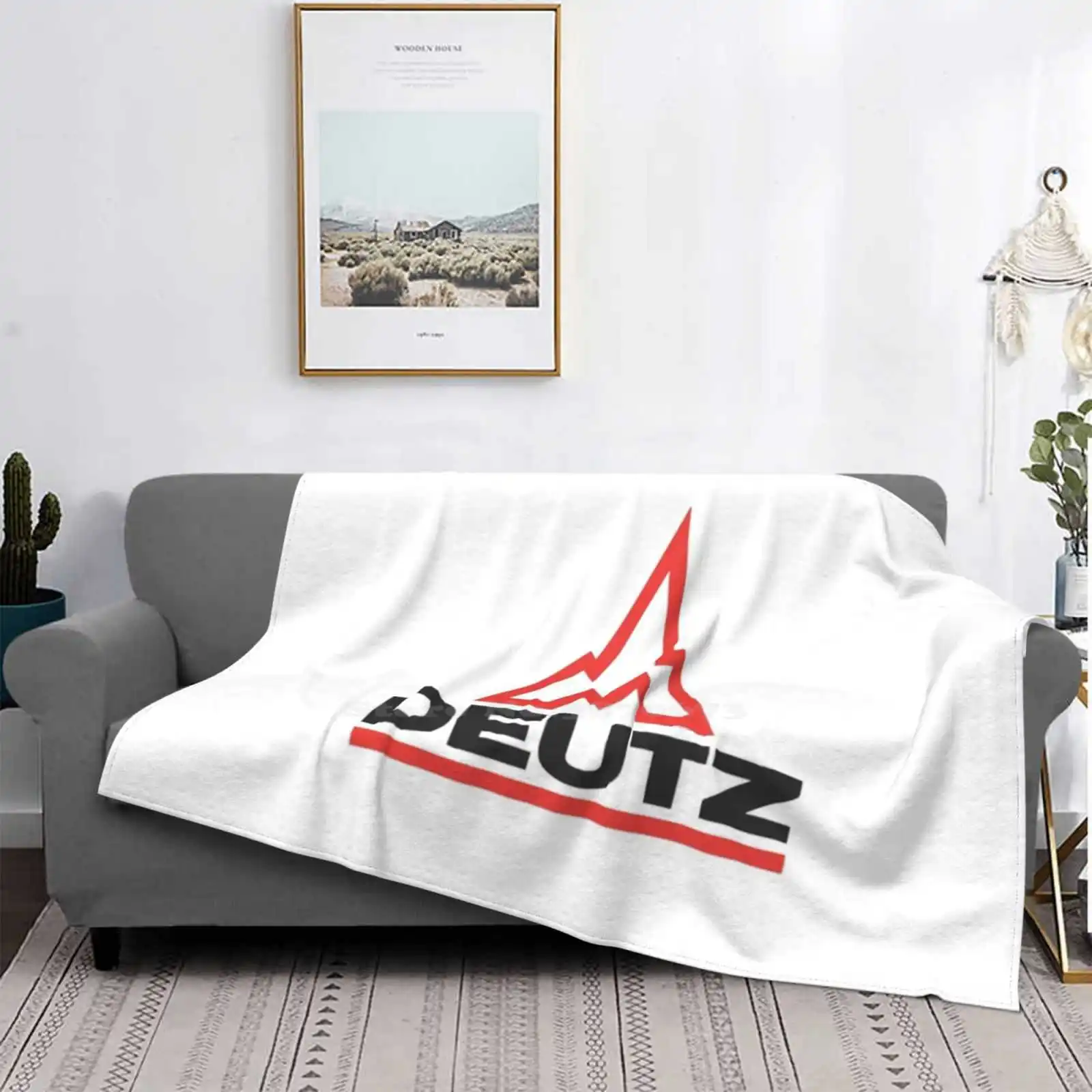 Bambang Shaggy Throw Soft Coperta Divano/Letto/Viaggi Love Gifts Deutz Deutz Fahr Keulen Deutz D 6207 Sound Deutz Fahr D 6207 Sound