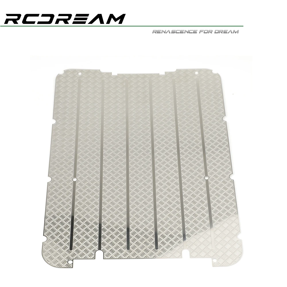 Rcdream 1/10 Lamiera Di Acciaio Inossidabile Per Wild-Defender Rd110 Nas Roof Rack Opzione Di Aggiornamento Parti # D1A8-1 / D1A8-1B