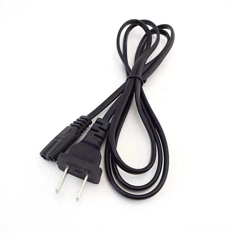 130W 0.6A Pin A 2 Poli Cavo Di Alimentazione Cavo Di Alimentazione Cavo Console Connettore Cavo Cavo Cavo Per Audio Desktop Laptop Spina Americana