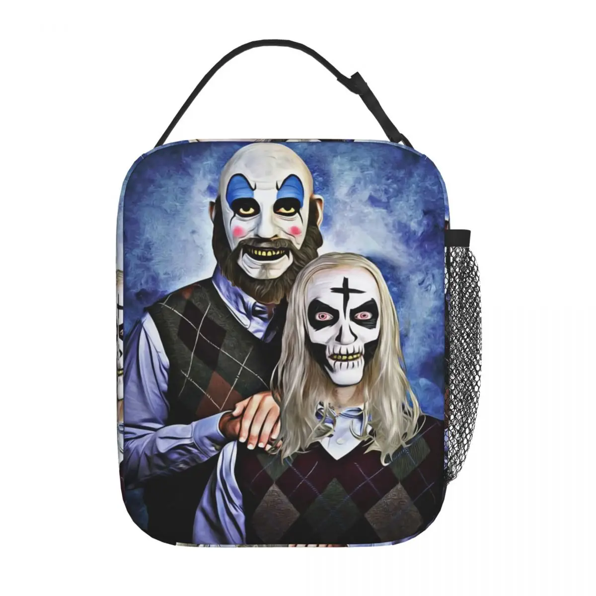 Captain Spaulding E Otis Lunch Bag Per L'Ufficio Scolastico Halloween Horror Movie Food Storage Bag Portable Cooler Thermal Lunch Box