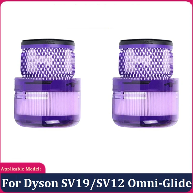 Filtro Hepa Per Dyson Sv19/ Sv12 Omni-Glide Aspirapolvere Senza Fili Pezzi Di Ricambio Di Ricambio Filtro Lavabile