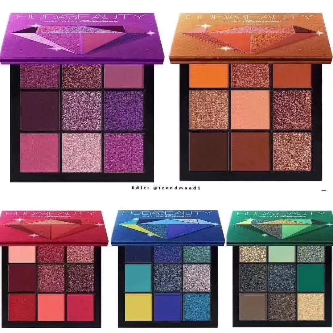 Palette Hudas Beauty Rose Gold Eyeshadow Pallete Matte Shimmer Eyeshadow Palette Nude Makeup Glitter Smoky Schoonheid