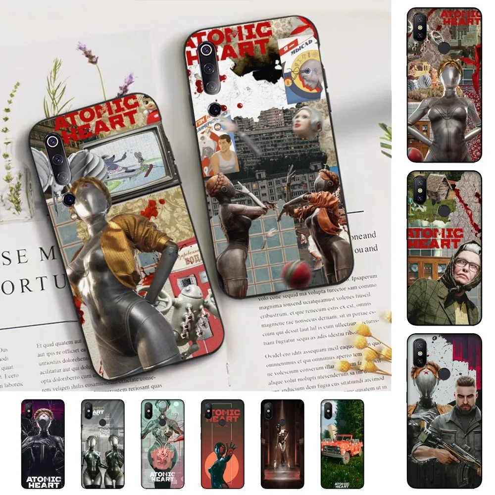 Game Atomic Heart Phone Case Per Xiaomi Mi 5X 8 9 10 11 12 Lite Pro 10T Pocox3Pro Pocom3 Note 10 Pro Lite