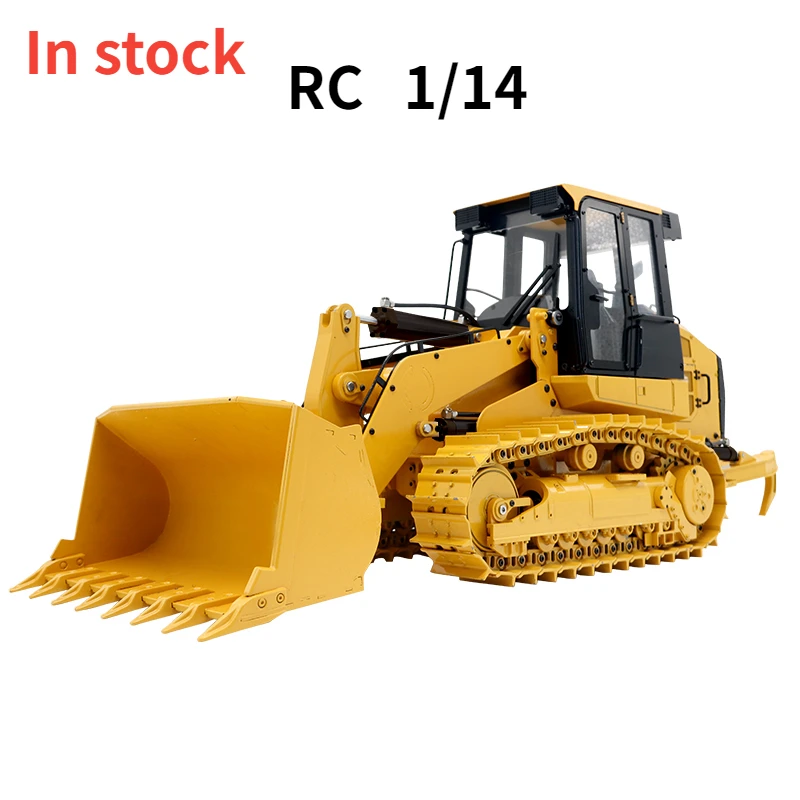 Jdm-188 Rc 1:14 Caricatore Cingolato Modello Caricatore Idraulico Telecomandato Modello Carrello Elevatore Cingolato Modello Giocattolo Regalo