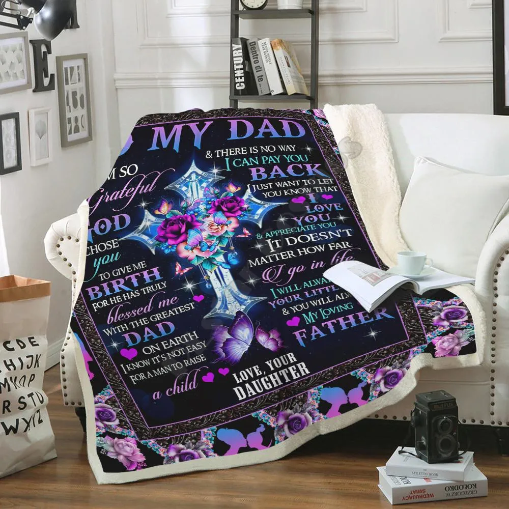 Happy Mothers Day Gift To My Mom Coperta In Pile Coperta Indossabile Stampata In 3D Coperta In Pile Per Adulti/Bambini Coperta Sherpa 01