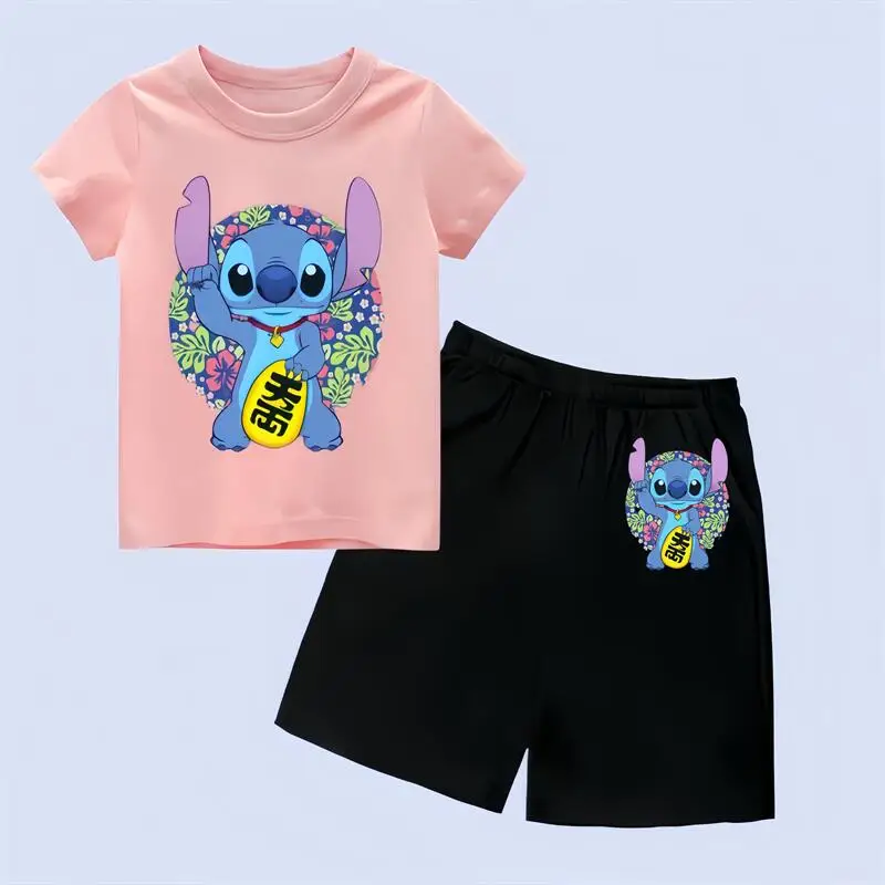 "Stitch'S Wonder: Comodo Set Di Magliette Unisex Per Tutti"