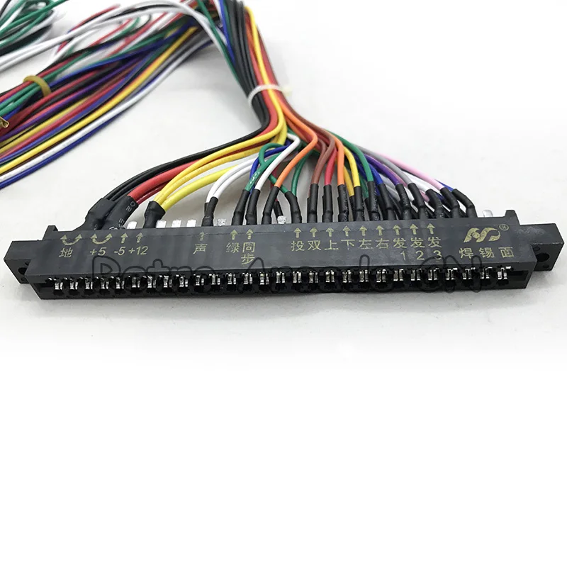 Arcade Jamma 56 Pin Interface Cabinet Wire Cablaggio Cavo Pcb Per Console Di Gioco Arcade Jamma 60 In 1 Board