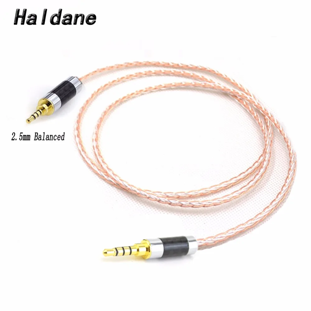 Spedizione Gratuita Haldane 4Pin Xlr/2.5Mm//4.4Mm Cavo Di Aggiornamento Cuffie Bilanciato Per Fostex T60Rp T20Rp T40Rpmkii T50Rp